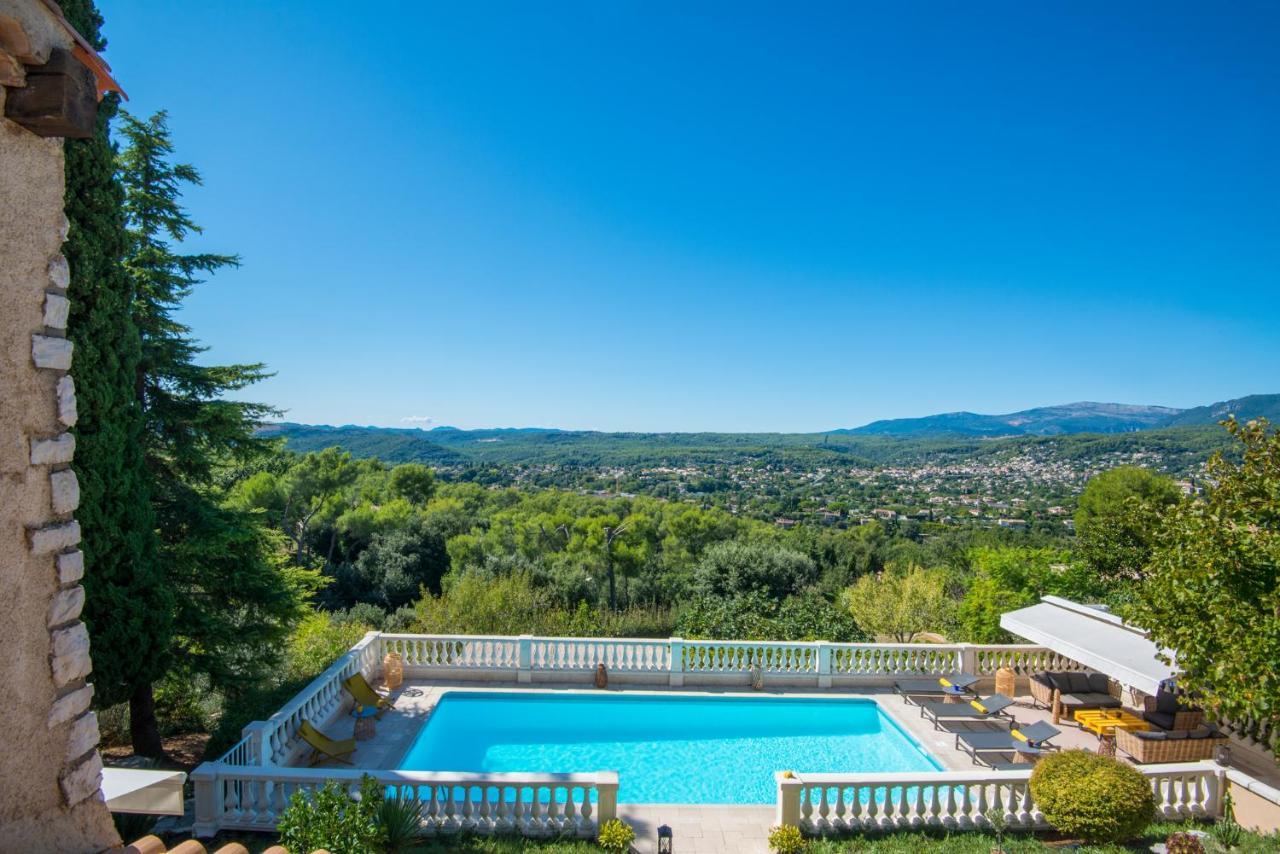 Bastide Les 3 Portes Saint-Paul-de-Vence Exteriör bild