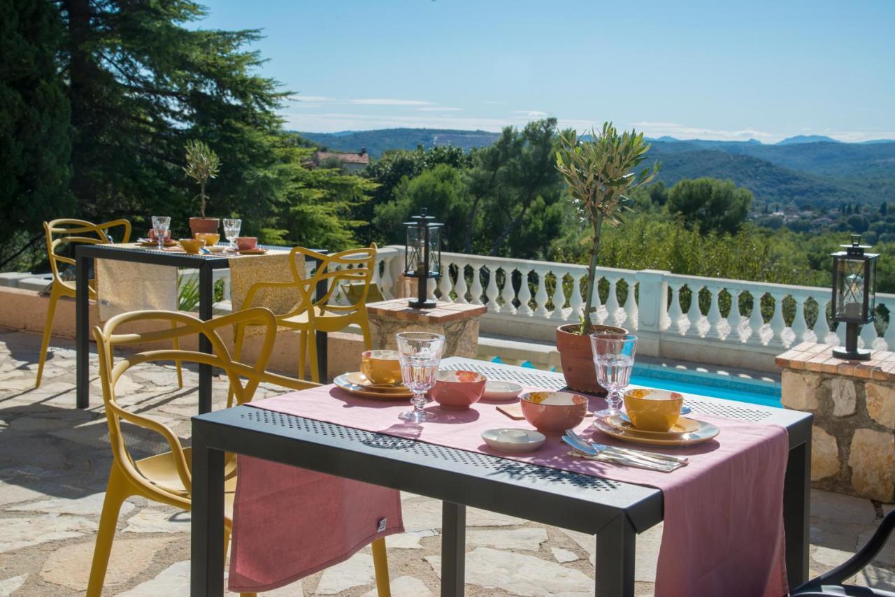 Bastide Les 3 Portes Saint-Paul-de-Vence Exteriör bild