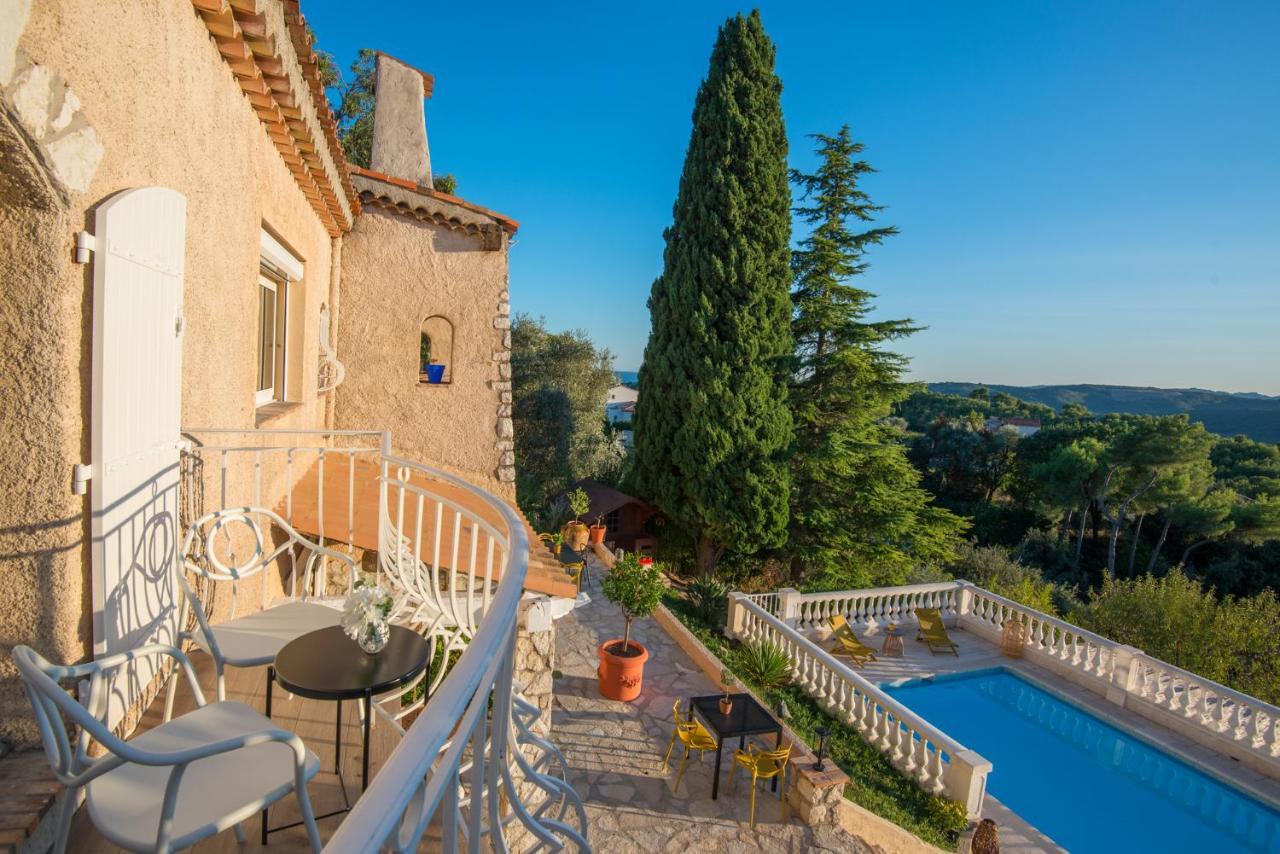 Bastide Les 3 Portes Saint-Paul-de-Vence Exteriör bild