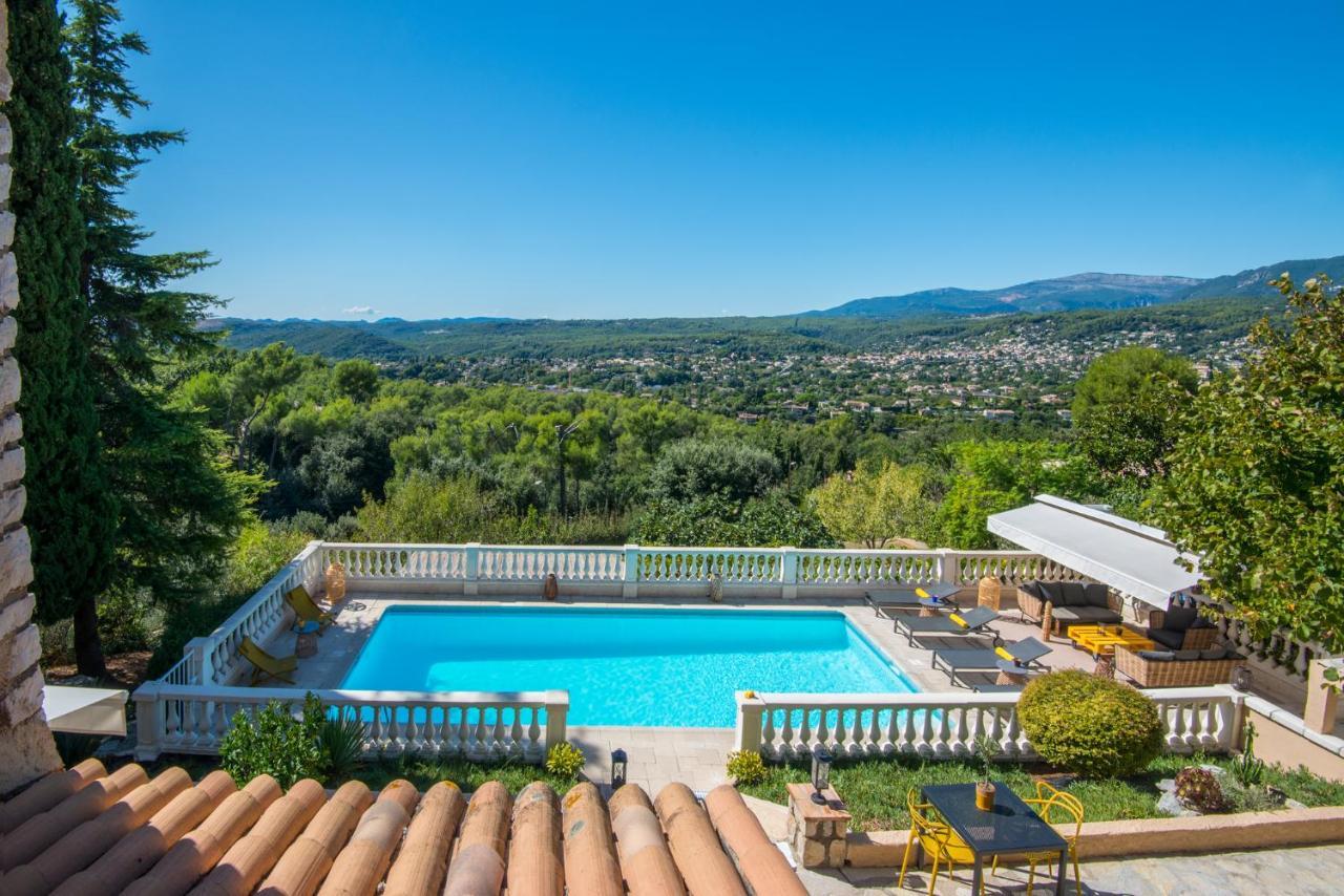 Bastide Les 3 Portes Saint-Paul-de-Vence Exteriör bild