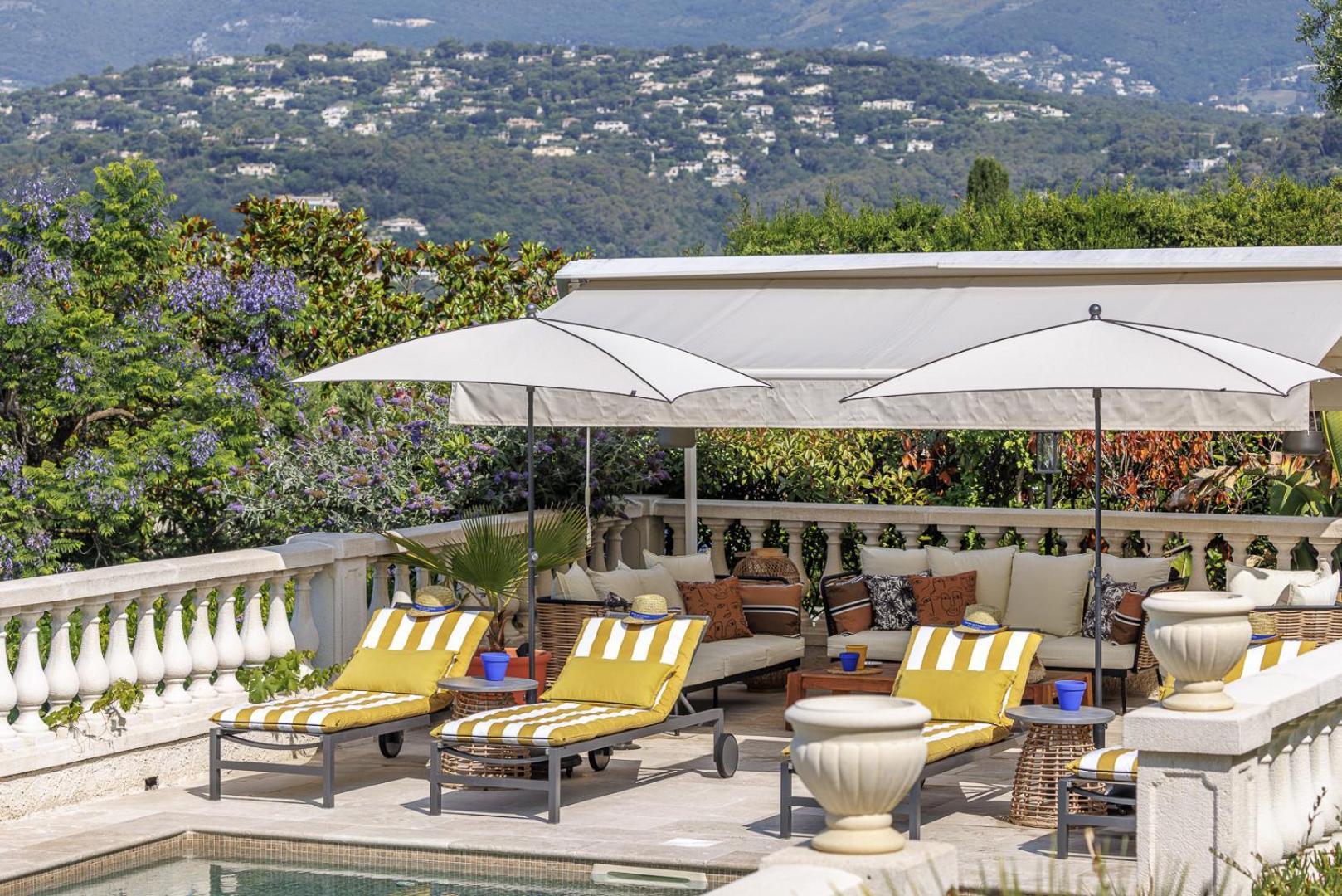 Bastide Les 3 Portes Saint-Paul-de-Vence Exteriör bild